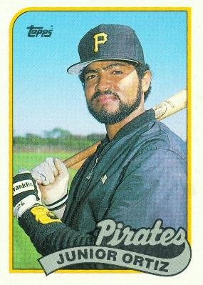 Amazon.com: 1989 Topps #769 Junior Ortiz - Pittsburgh Pirates